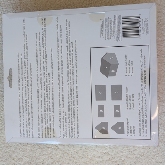 3 for $30. Gingerbread House Cookie Cutter Set - Picture 4 of 8